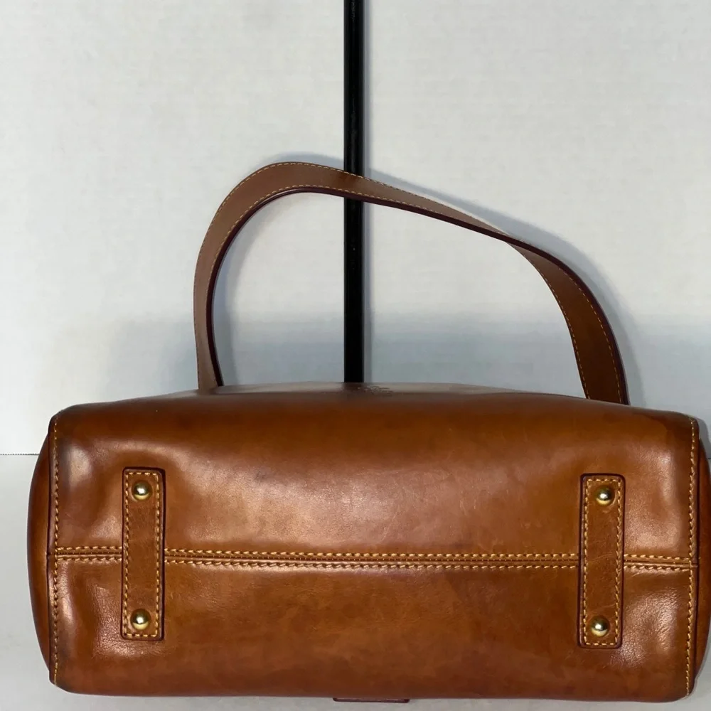 Vintage Dooney & Bourke 1975 Tan Leather Hobo Bag     RARE! - Picture 6 of 16